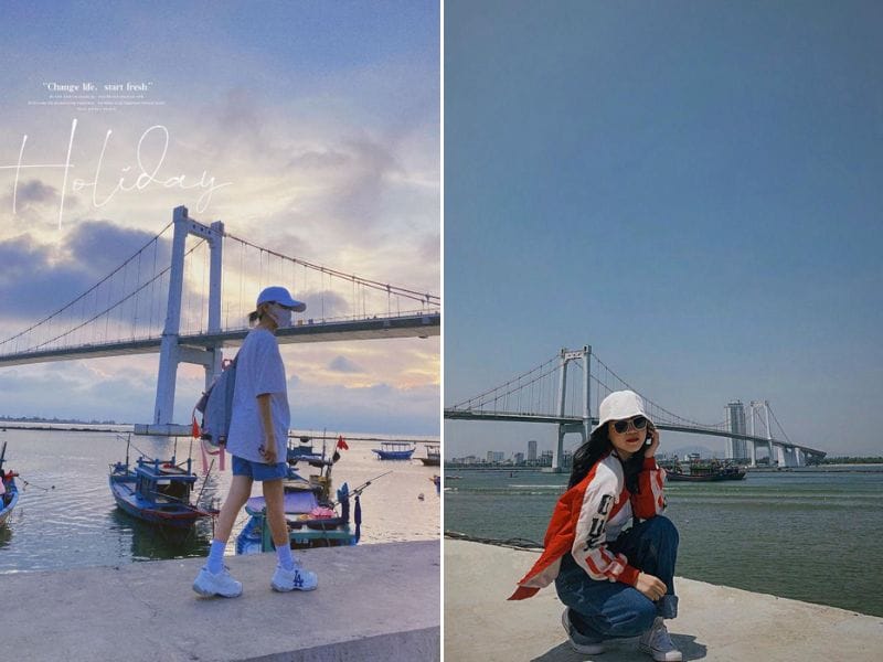 Check-in tại Chân cầu Thuận Phước