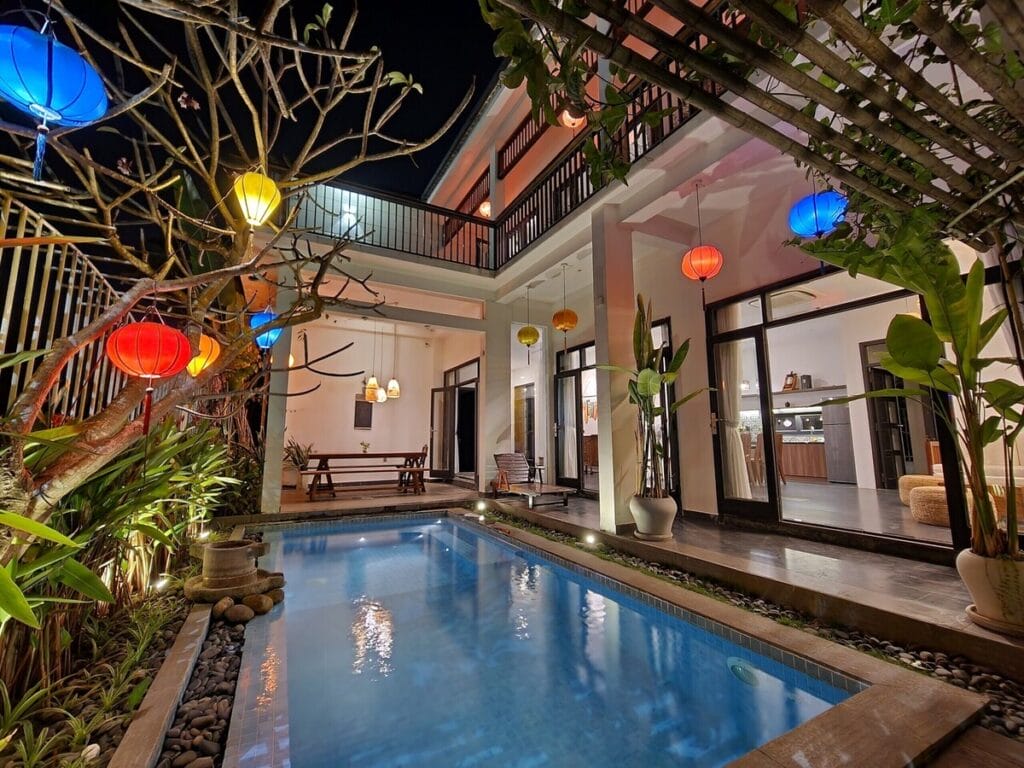 villa có hồ bơi Hội An