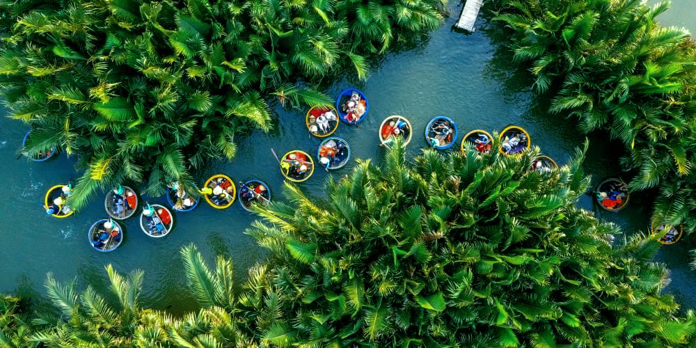 Khám phá nét đẹp vườn dừa 7 mẫu Hội An