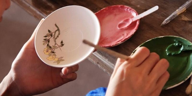 Tô màu Gốm Hội An