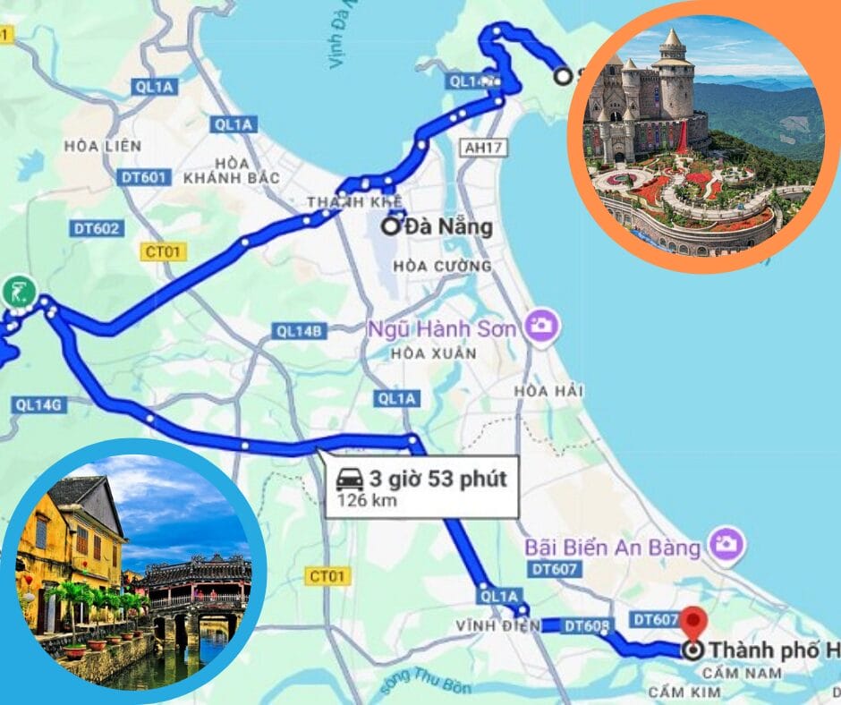 Hội An đến Bà Nà Hill