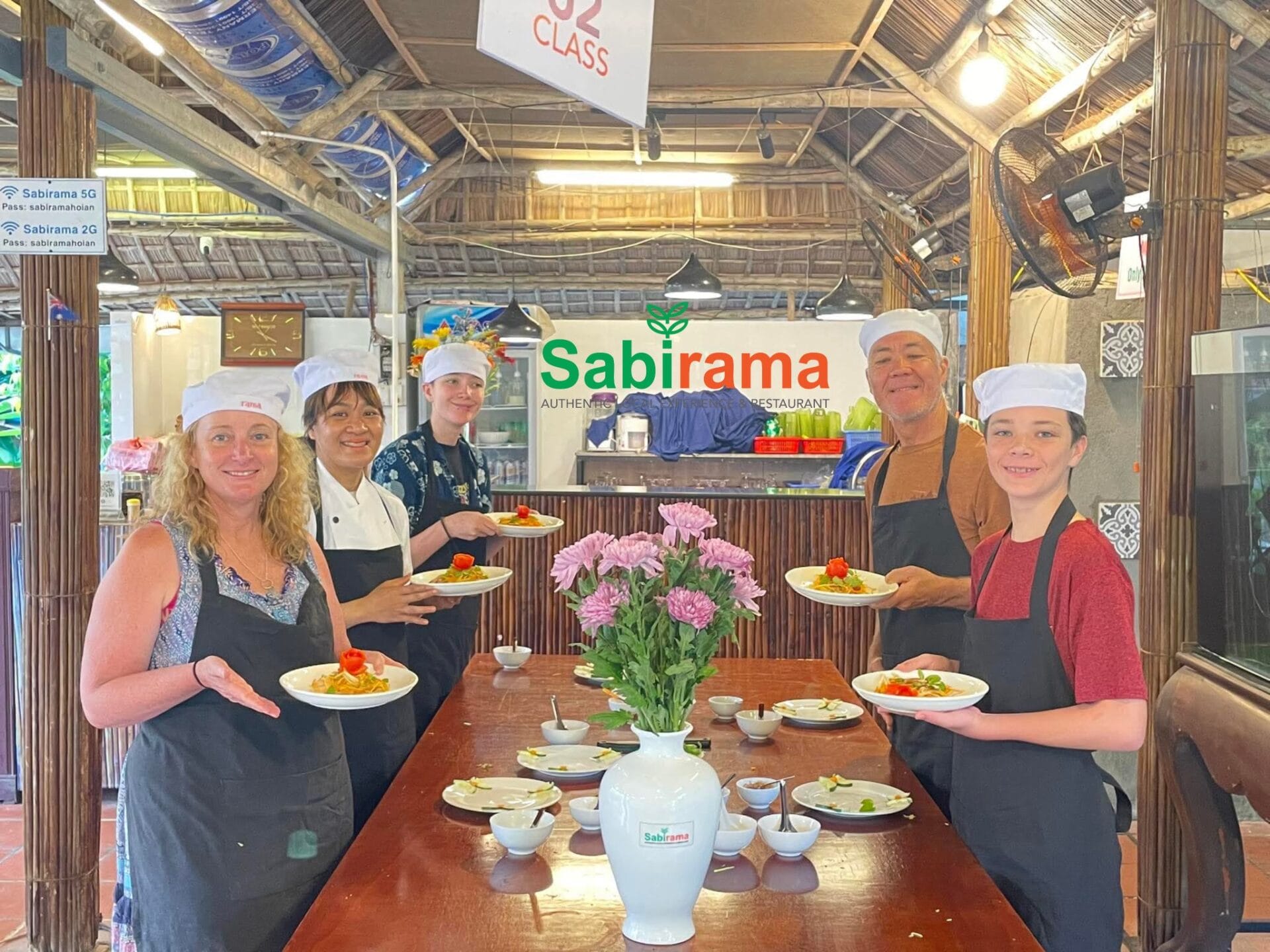 lớp học nấu ăn địa phương