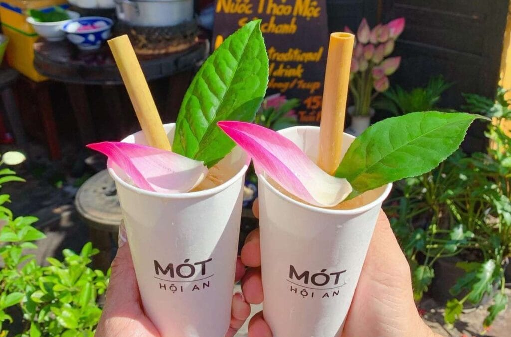 Uống nước Mót trải nghiệm du lịch Hội An 1 ngày