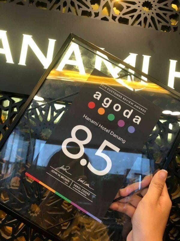 Hanami Hotel - Khách sạn thuộc Nami Stay được vinh danh Agoda Review Award 2019