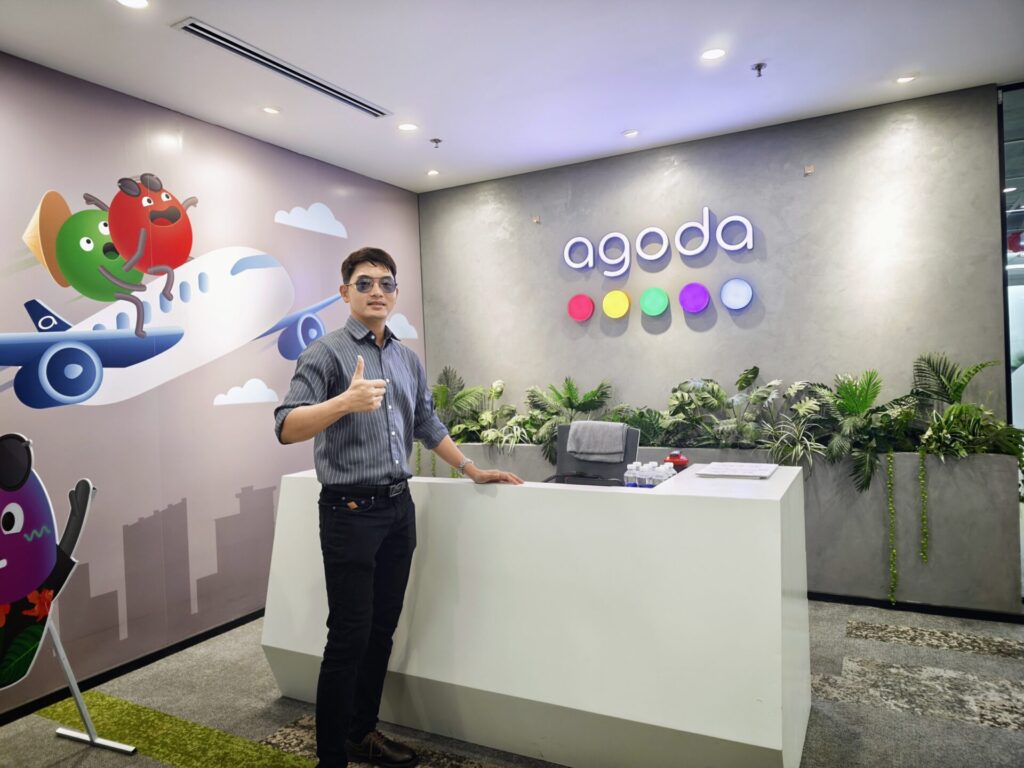 Ông Lê Anh Tài tại trụ sở văn phòng Agoda Việt Nam